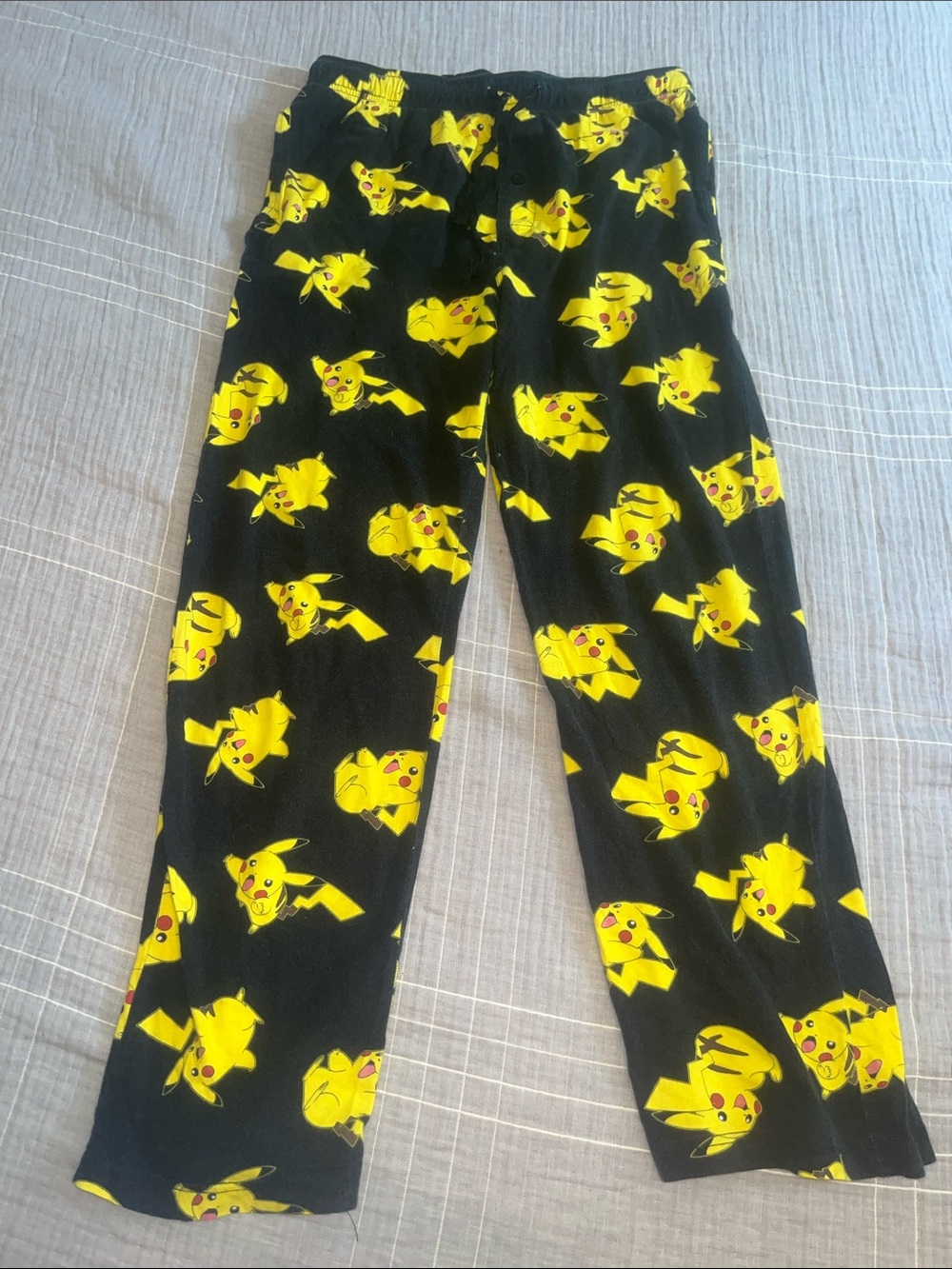 Black Pikachu Pajama Pants